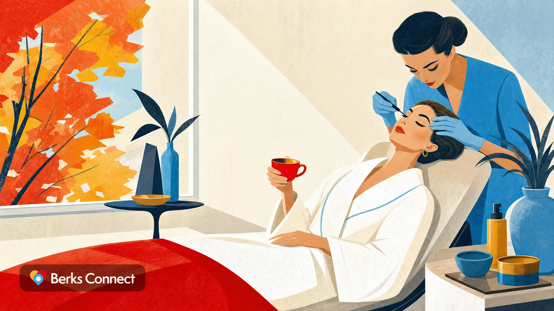 Autumn Harvest Massage and Sauna $105, Pedicure $60