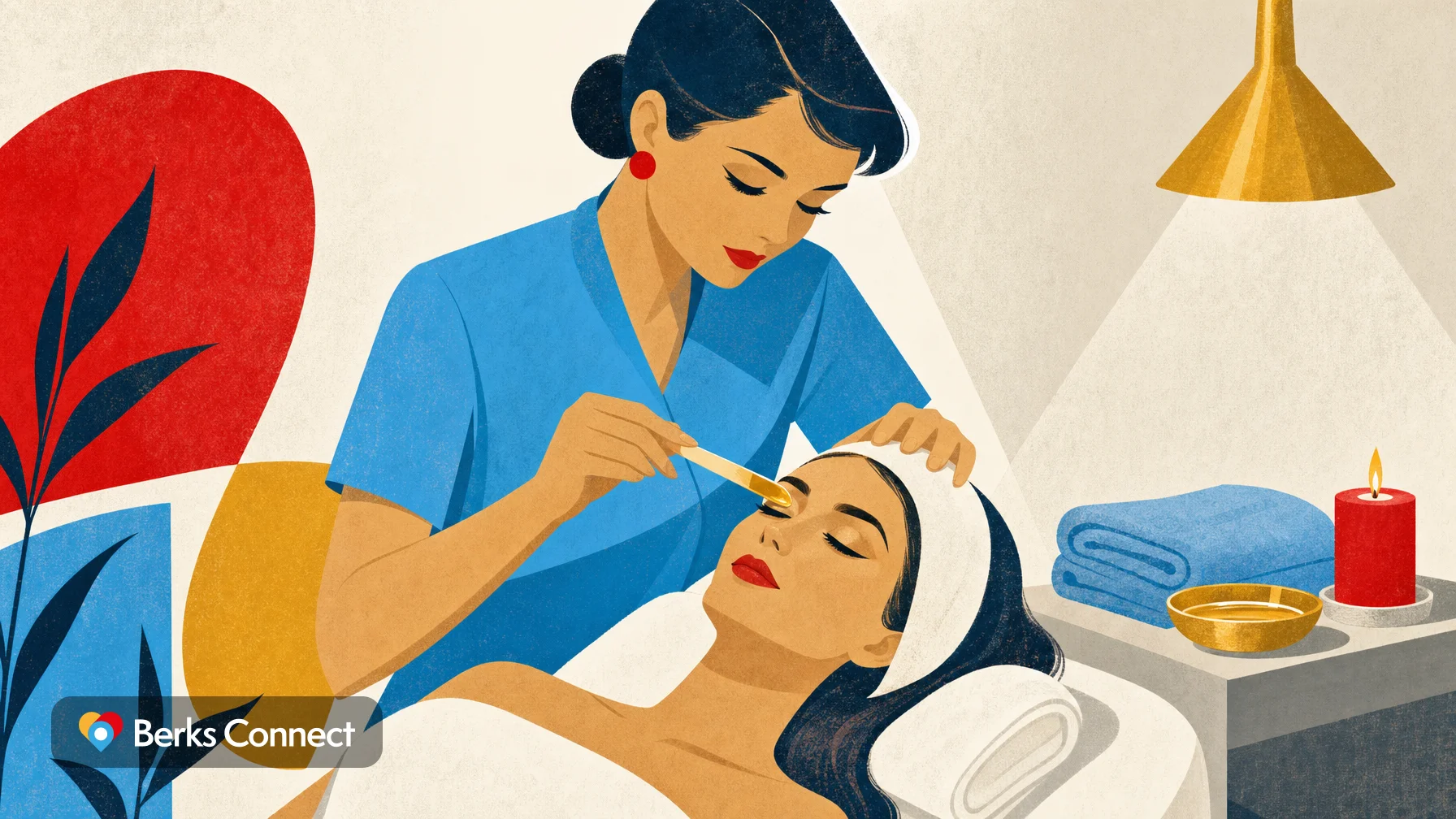 Brow, Lip and Chin Waxing for $28