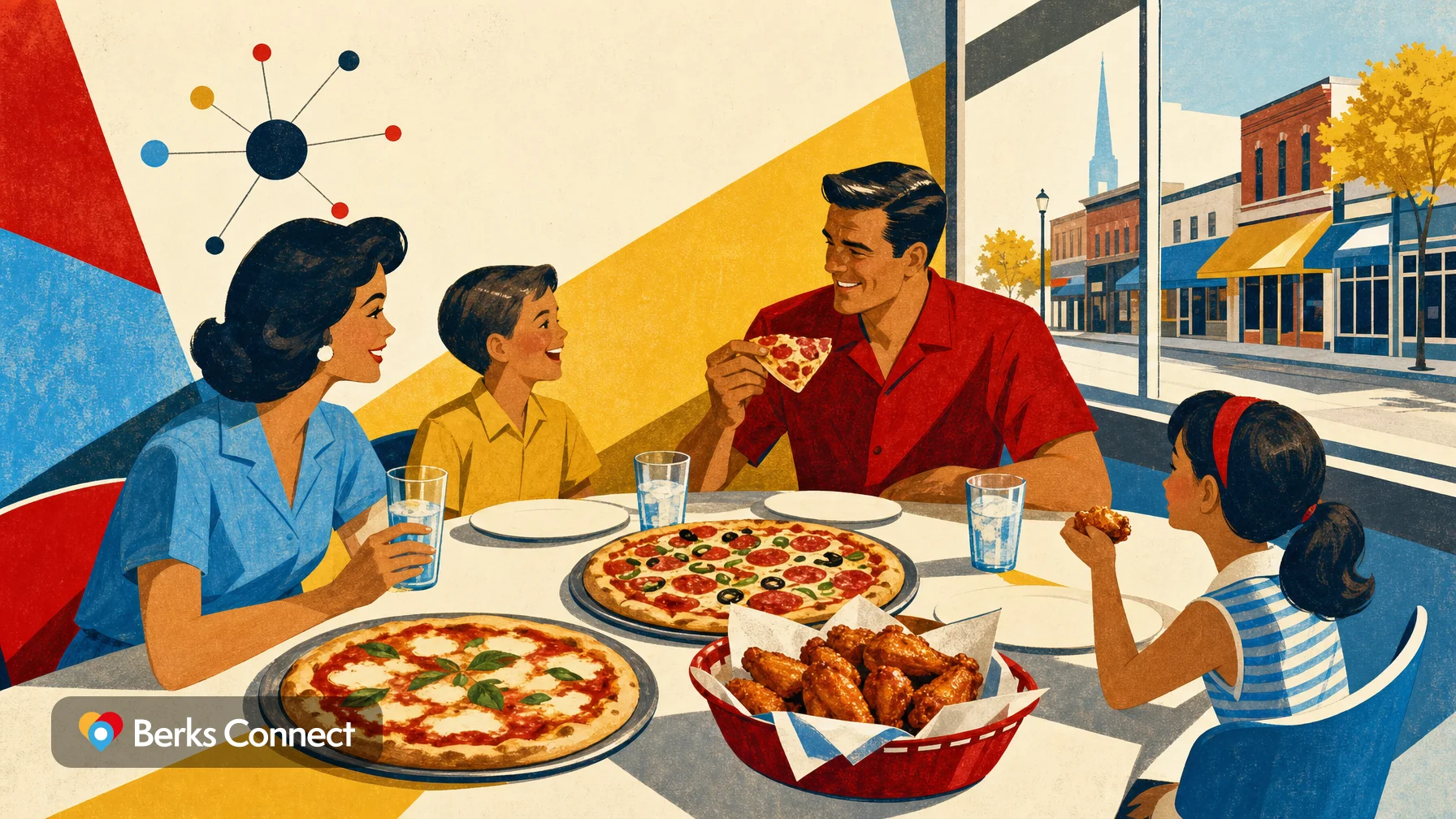 2 Large Specialty Pizzas, Wings and Soda $64.99 Sundays