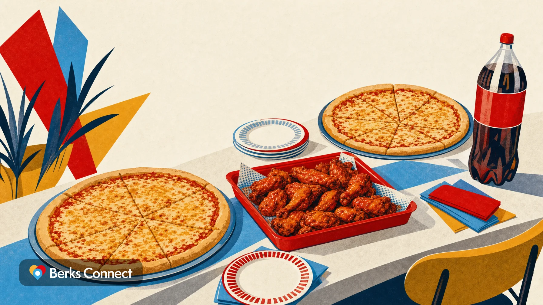 2 Large Cheese Pizzas, 20 Wings, 2-Liter $49.99 Mon to Thu