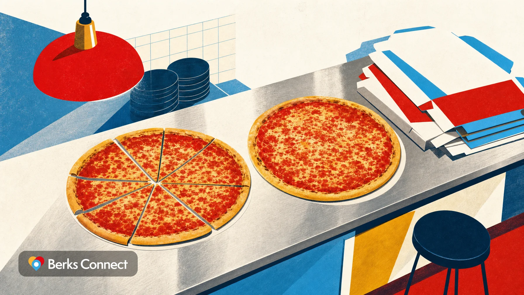 2 Large 1 Topping Pizzas for $27.99 Every Day