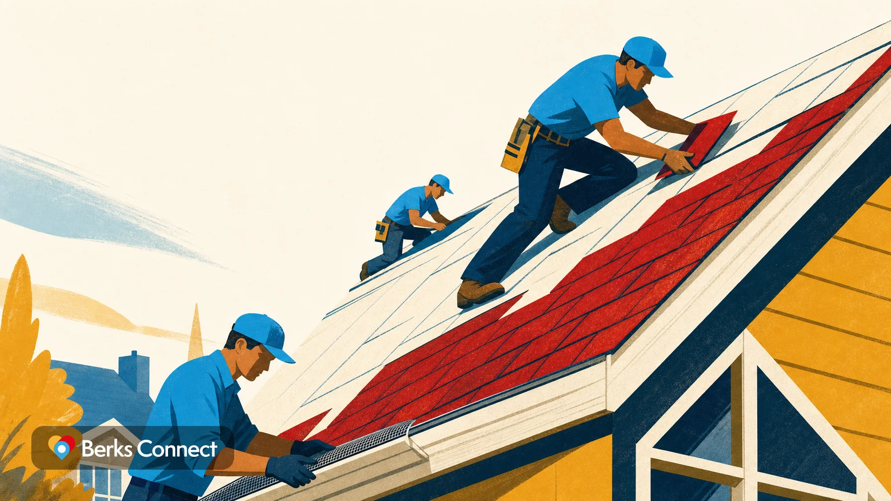 Gutter Guards Included with New Roof and Gutter Install