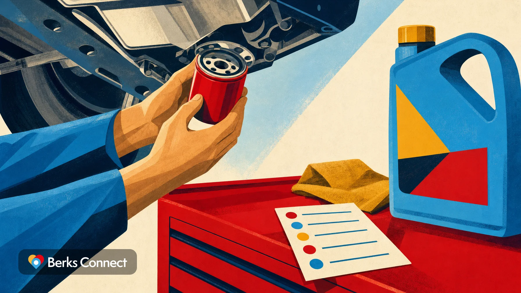 $145.95 Oil and Filter Service with Multi-Point Inspection
