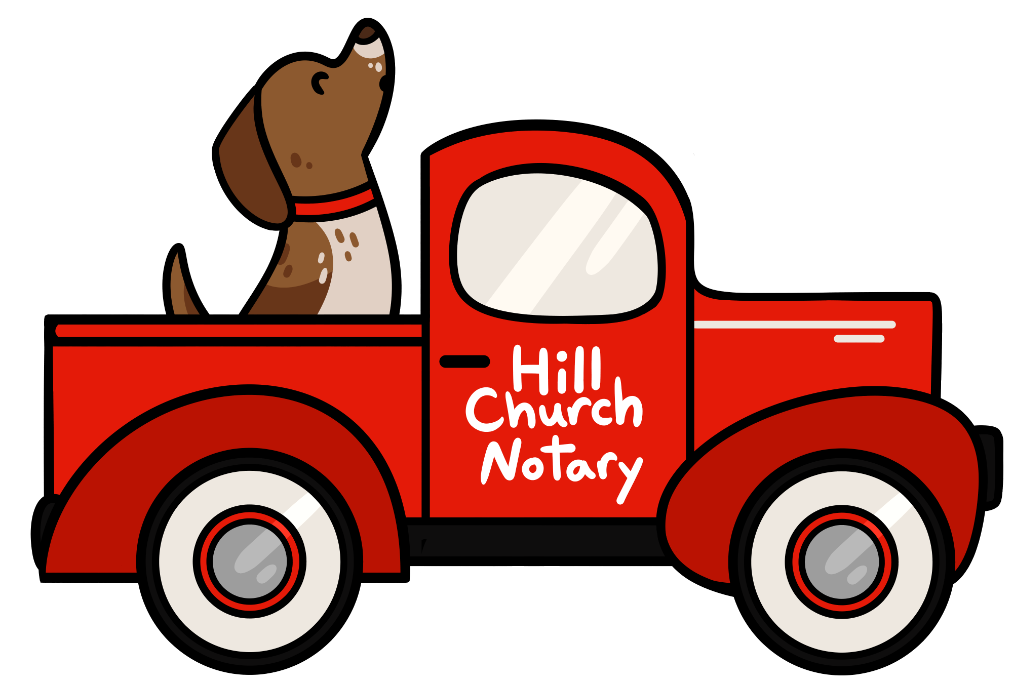 Hill Church Notary and Auto Tags