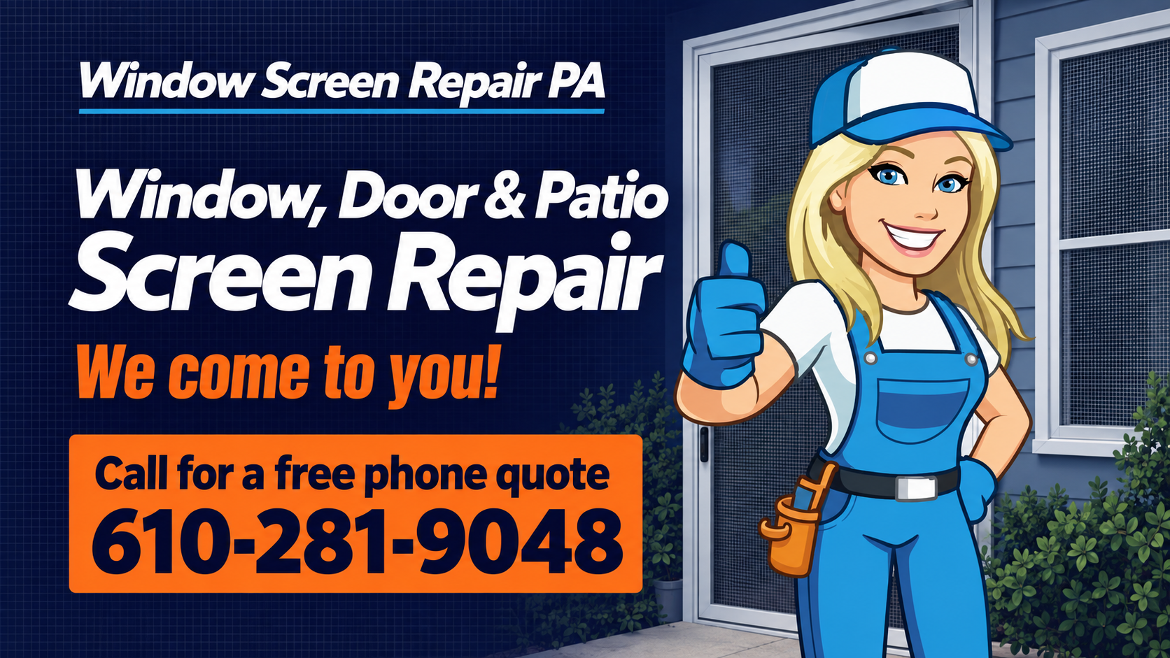 Window Screen Repair PA