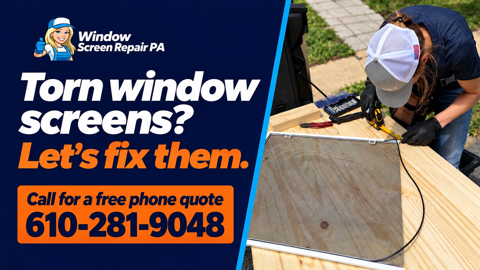 Window Screen Repair PA photo 2